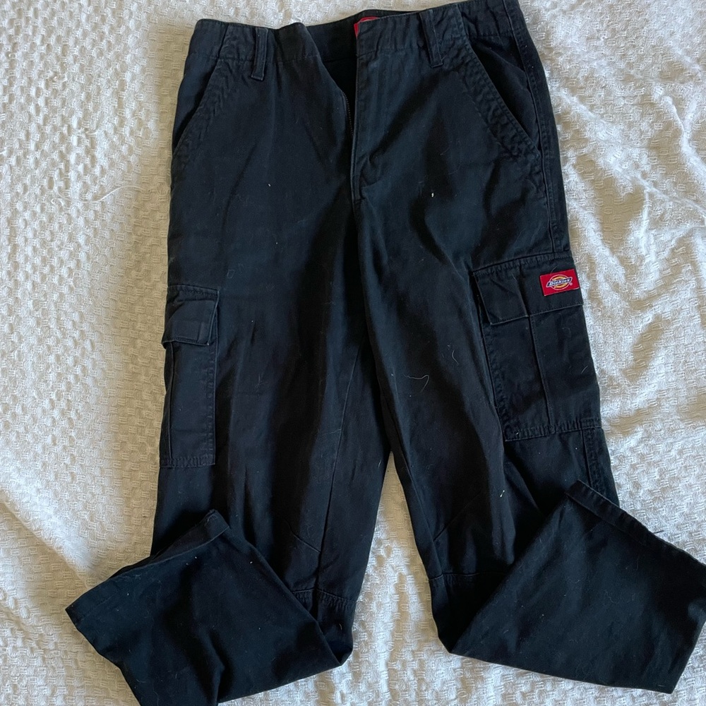 Dickies Black Cargo Pants for Women